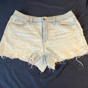 High-rise midi shorts, 12